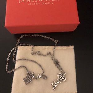 James Avery  ‘Key to my Heart’ pendant on chain
